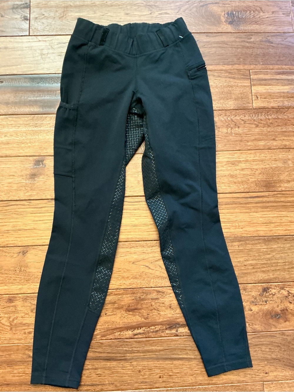 Kerrits Black Equestrian Riding Breeches Pants, XS